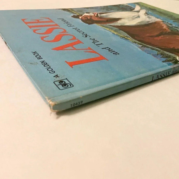 Vintage 1973 Lassie And the Secret Friend A Golden Book  by Kennon Graham - Picture 5 of 16